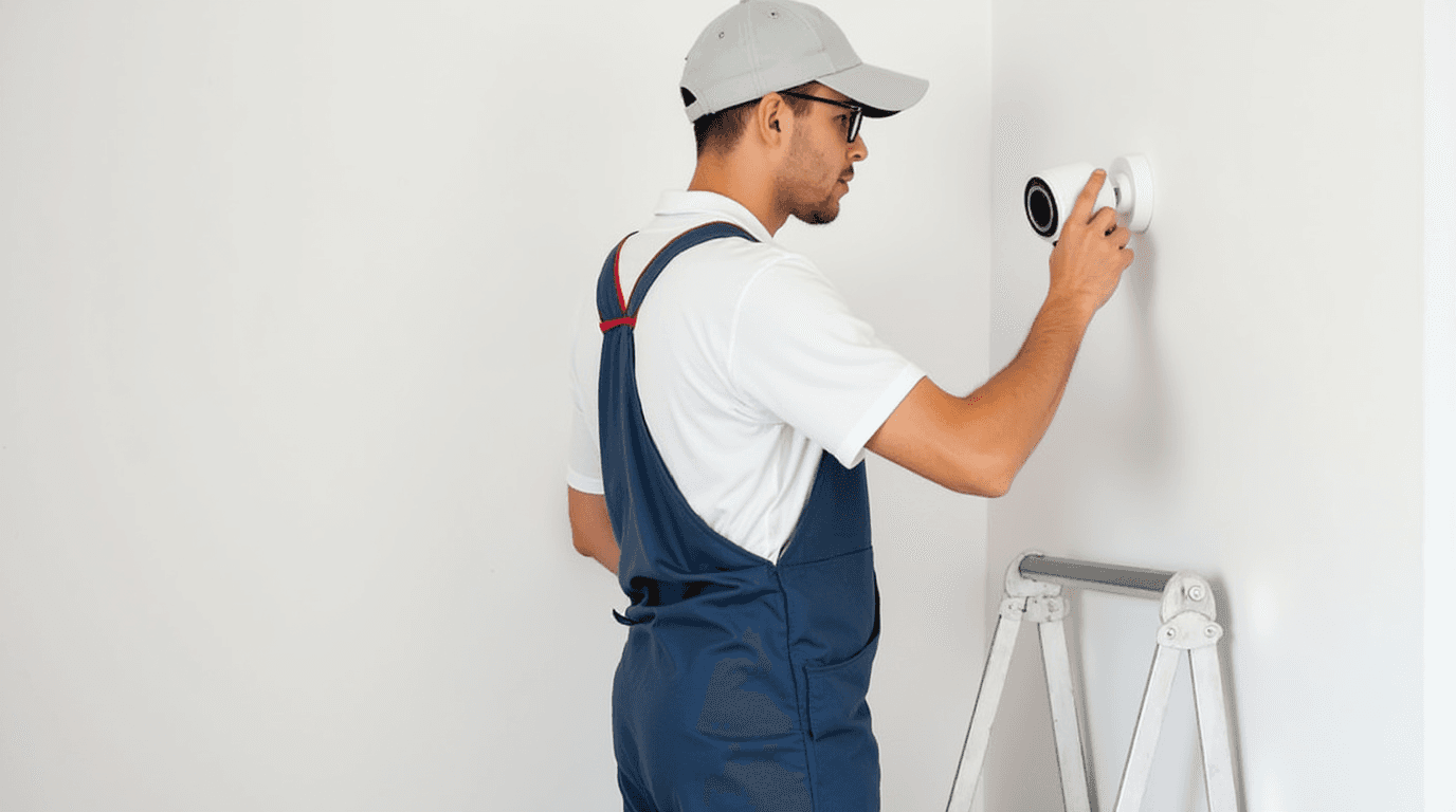 Installation von Überwachungskameras
